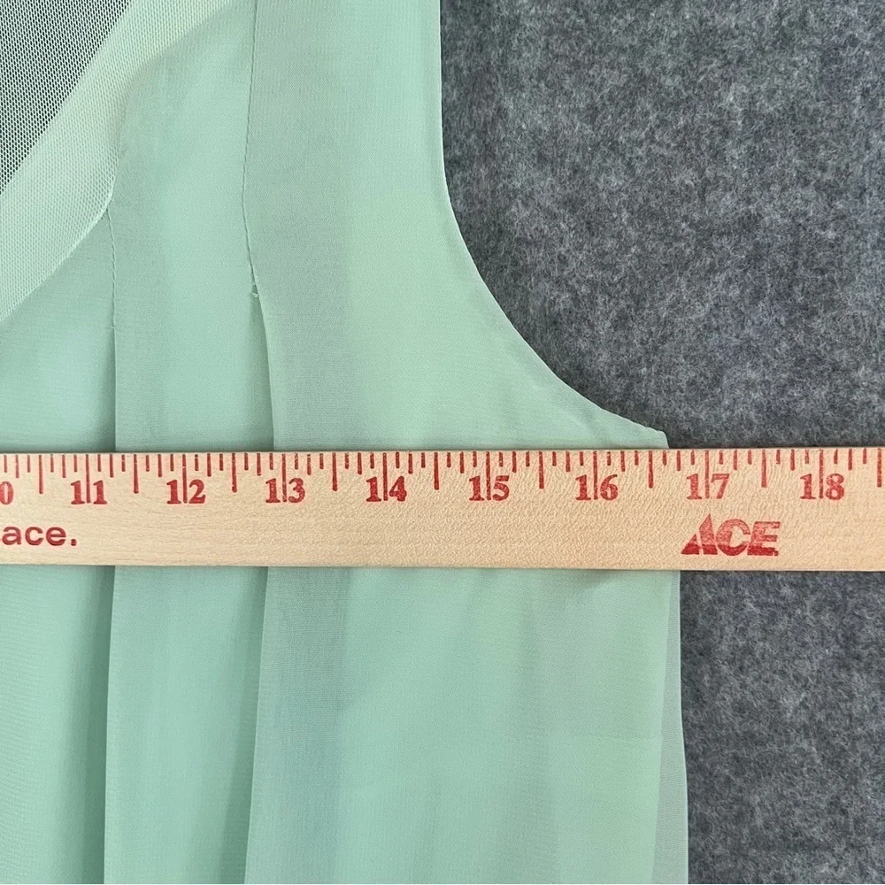 J. PETERMAN Alice's 1920s Dress Blouson Pale Aqua Size 0